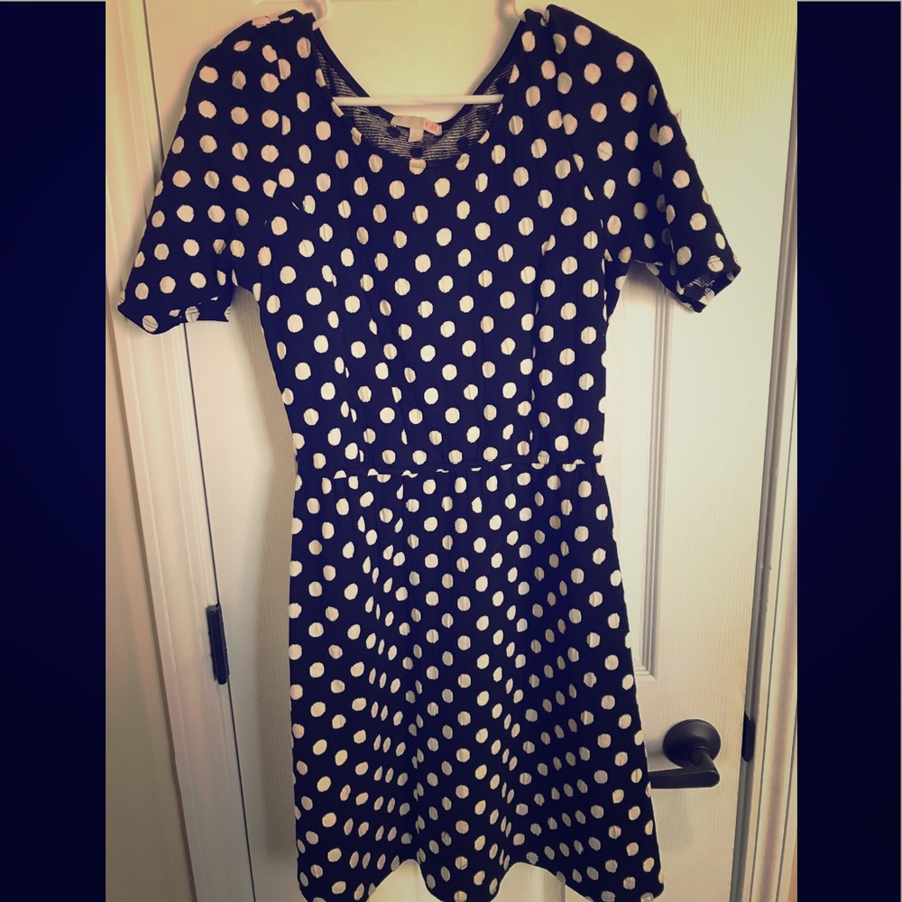 Adorable polka dot dress! Large
